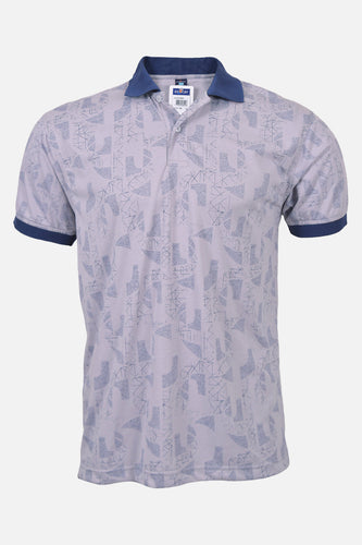 Polo Estampada Lucas Gris