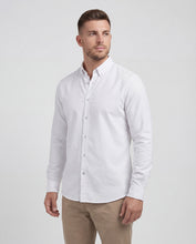 Cargar imagen en el visor de la galería, Camisa Oxford Blanco
