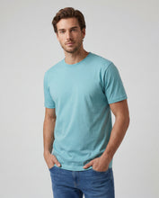 Cargar imagen en el visor de la galería, Camiseta Hombre Cuello Doble Menta
