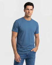 Cargar imagen en el visor de la galería, Camiseta Hombre Cuello Doble Petroleo
