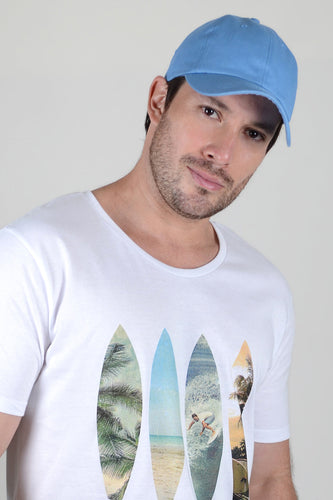 Gorra Rocker Azul Claro