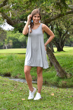 Cargar imagen en el visor de la galería, Vestido Eugenia Gris Jaspe
