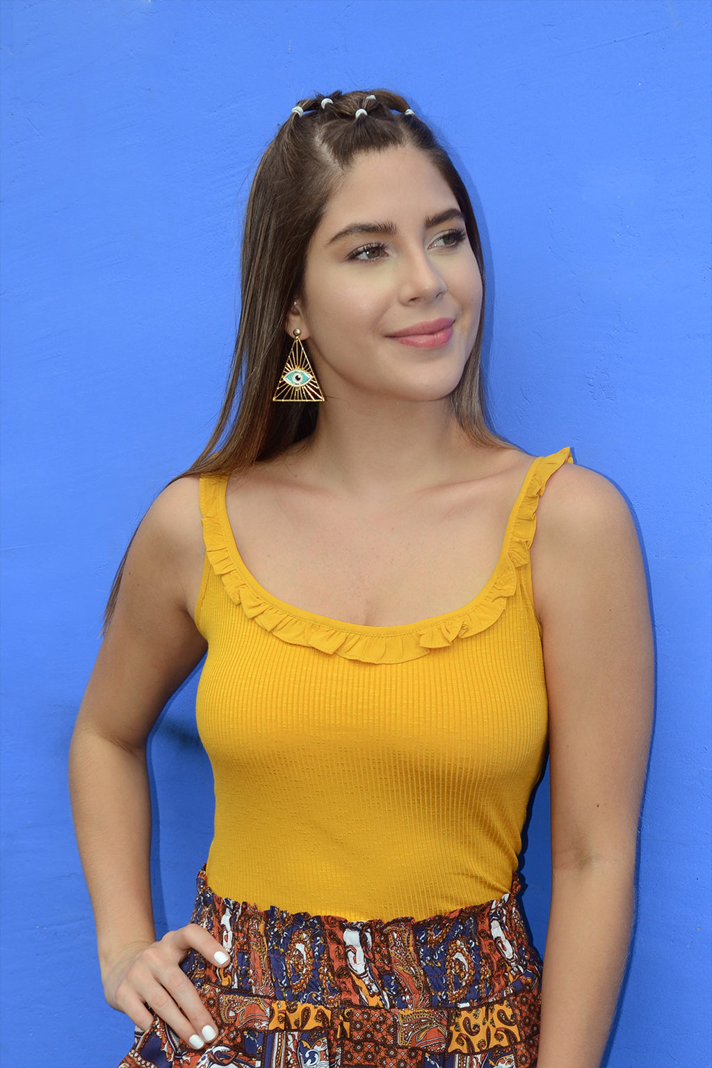 Blusa Solarium Mostaza