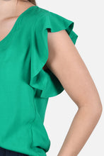 Cargar imagen en el visor de la galería, Blusa Azucena Verde Cali
