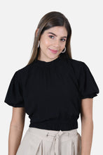Cargar imagen en el visor de la galería, Blusa Nicolina Negra
