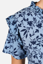 Cargar imagen en el visor de la galería, Blusa Weyden Petroleo
