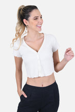 Cargar imagen en el visor de la galería, Blusa Albis Crudo
