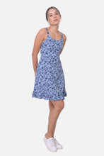 Cargar imagen en el visor de la galería, Vestido Galban Azul Navy
