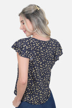Cargar imagen en el visor de la galería, Blusa Ortega Azul Navy
