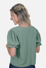 Cargar imagen en el visor de la galería, Blusa Vera Verde
