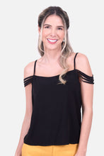 Cargar imagen en el visor de la galería, Blusa Lopez Negra
