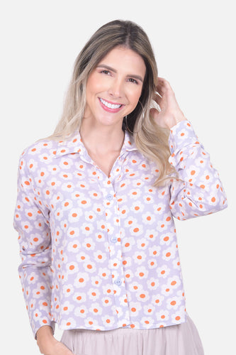 Blusa Cailin Lila Claro