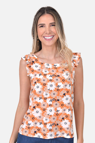 Blusa Grata Naranja
