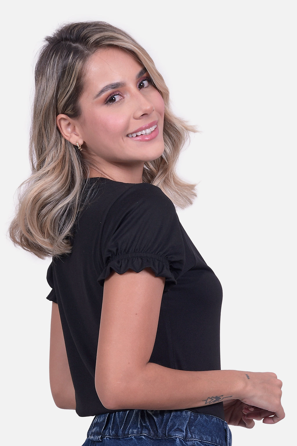 Blusa Angela Negra