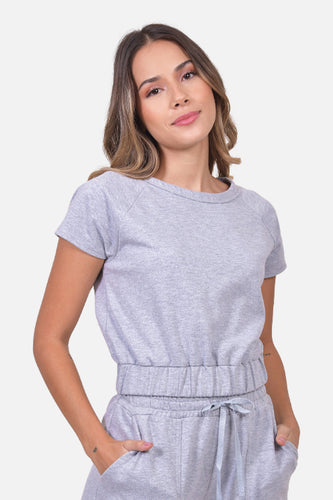Blusa Helena Gris Jaspe