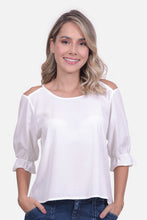 Cargar imagen en el visor de la galería, Blusa Tulia Crudo
