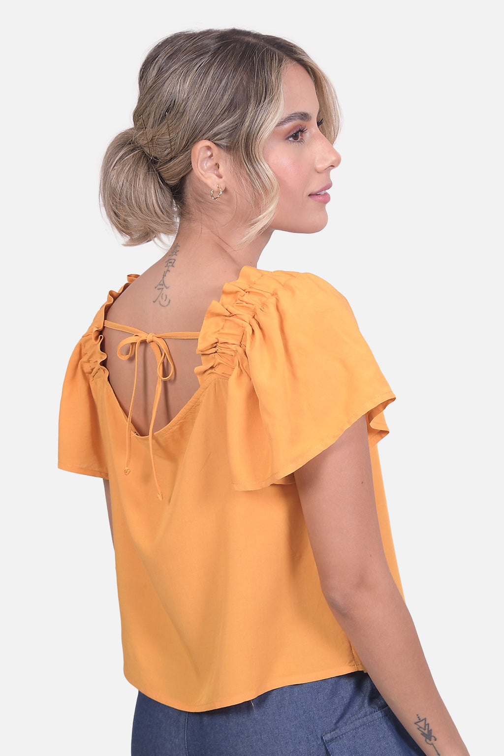 Blusa Shaki Mostaza