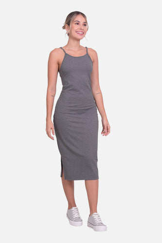 Vestido Malasia Negro Jaspe