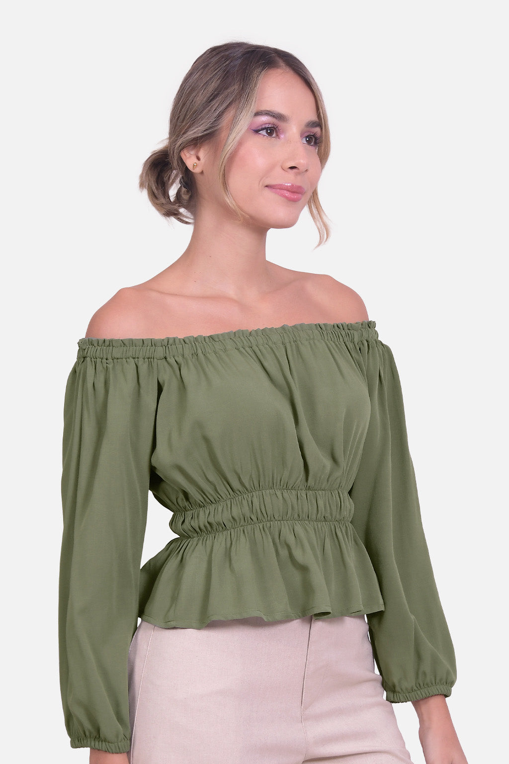 Blusa Iris Verde Militar