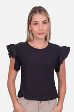 Cargar imagen en el visor de la galería, Blusa Kabul Negra
