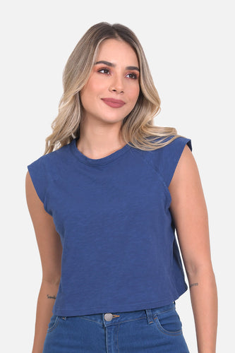 Blusa Orleans Azul Navy