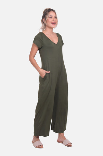 Vestido Marcela Verde Militar