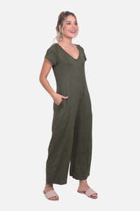 Vestido Marcela Verde Militar