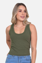Cargar imagen en el visor de la galería, Blusa Ariel Verde Militar
