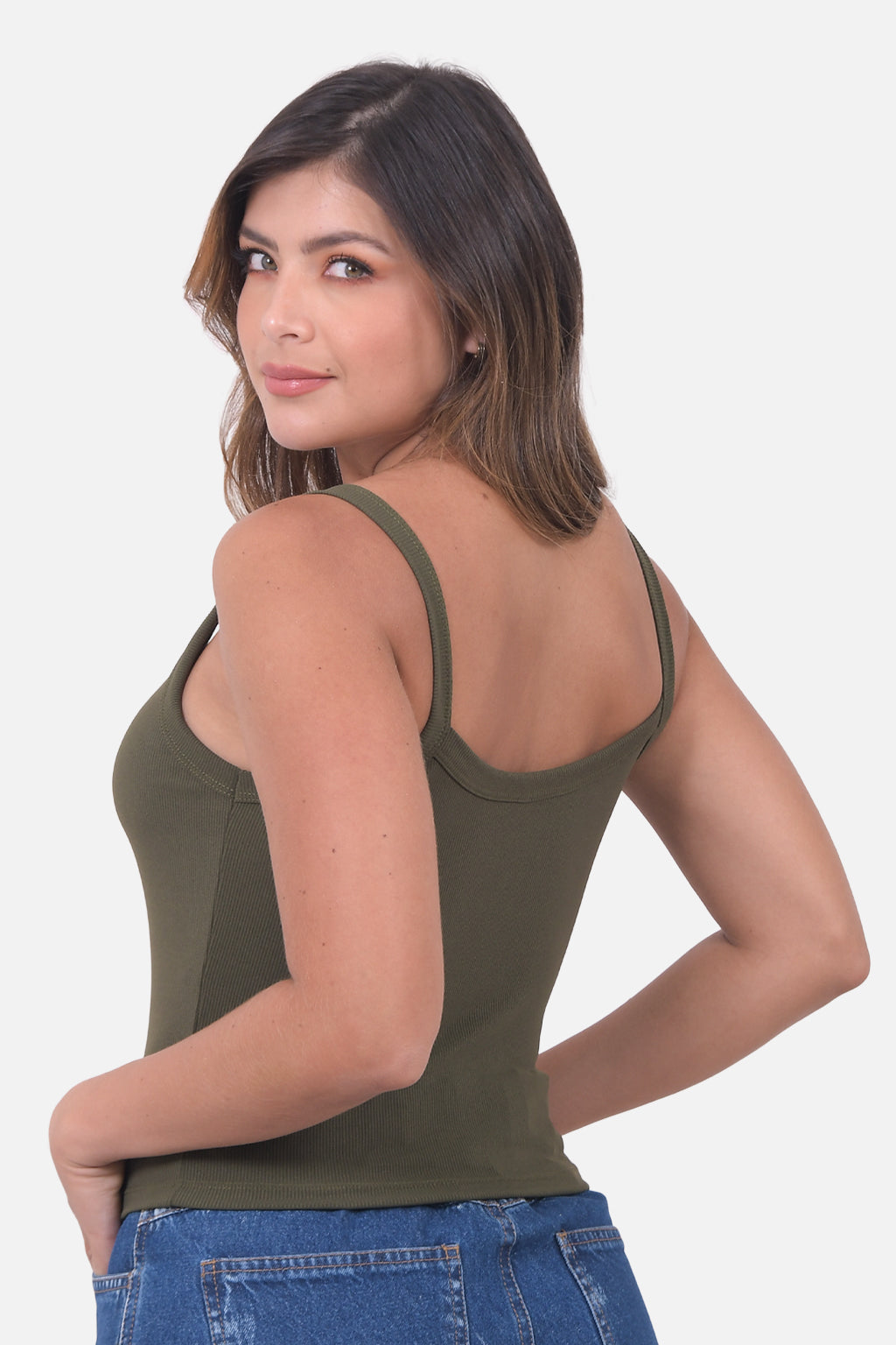 Blusa Mulan Verde Militar