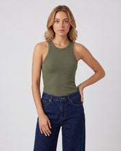 Cargar imagen en el visor de la galería, Básica Rib Tiana - Verde Militar
