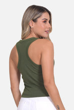 Cargar imagen en el visor de la galería, Blusa Tiana Verde Militar
