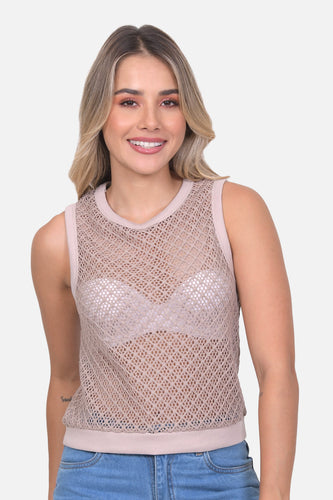 Blusa Cristal Mocca