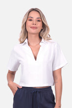 Cargar imagen en el visor de la galería, Blusa Saturnia Blanca
