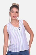 Cargar imagen en el visor de la galería, Blusa Morelia Azul Hortencia

