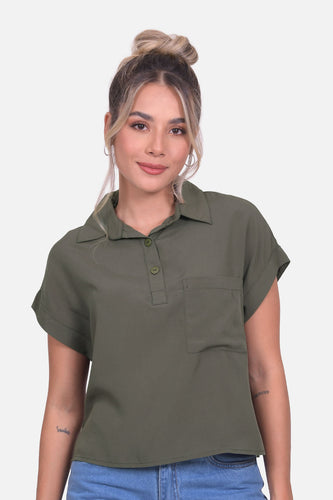 Blusa Karina Verde Militar