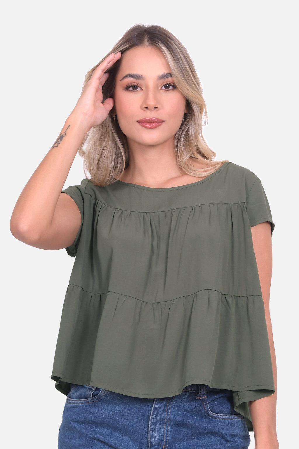 Blusa Sonia Verde Militar