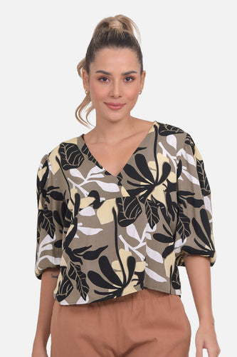 Blusa Daniela Taupe
