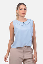Cargar imagen en el visor de la galería, Blusa Natalia Agua
