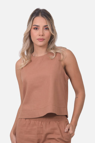 Blusa Diana Camel