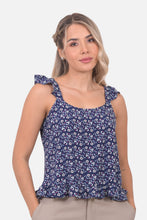 Cargar imagen en el visor de la galería, Blusa Patty Azul Navy
