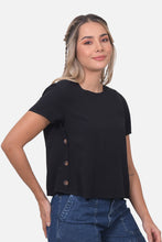 Cargar imagen en el visor de la galería, Blusa July Negra
