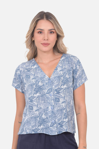 Blusa Samy Azul