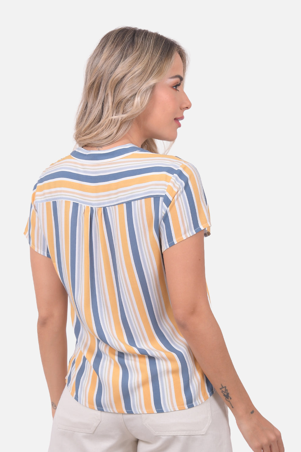 Blusa Dora Mostaza