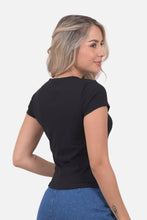 Cargar imagen en el visor de la galería, Blusa Moana Negra
