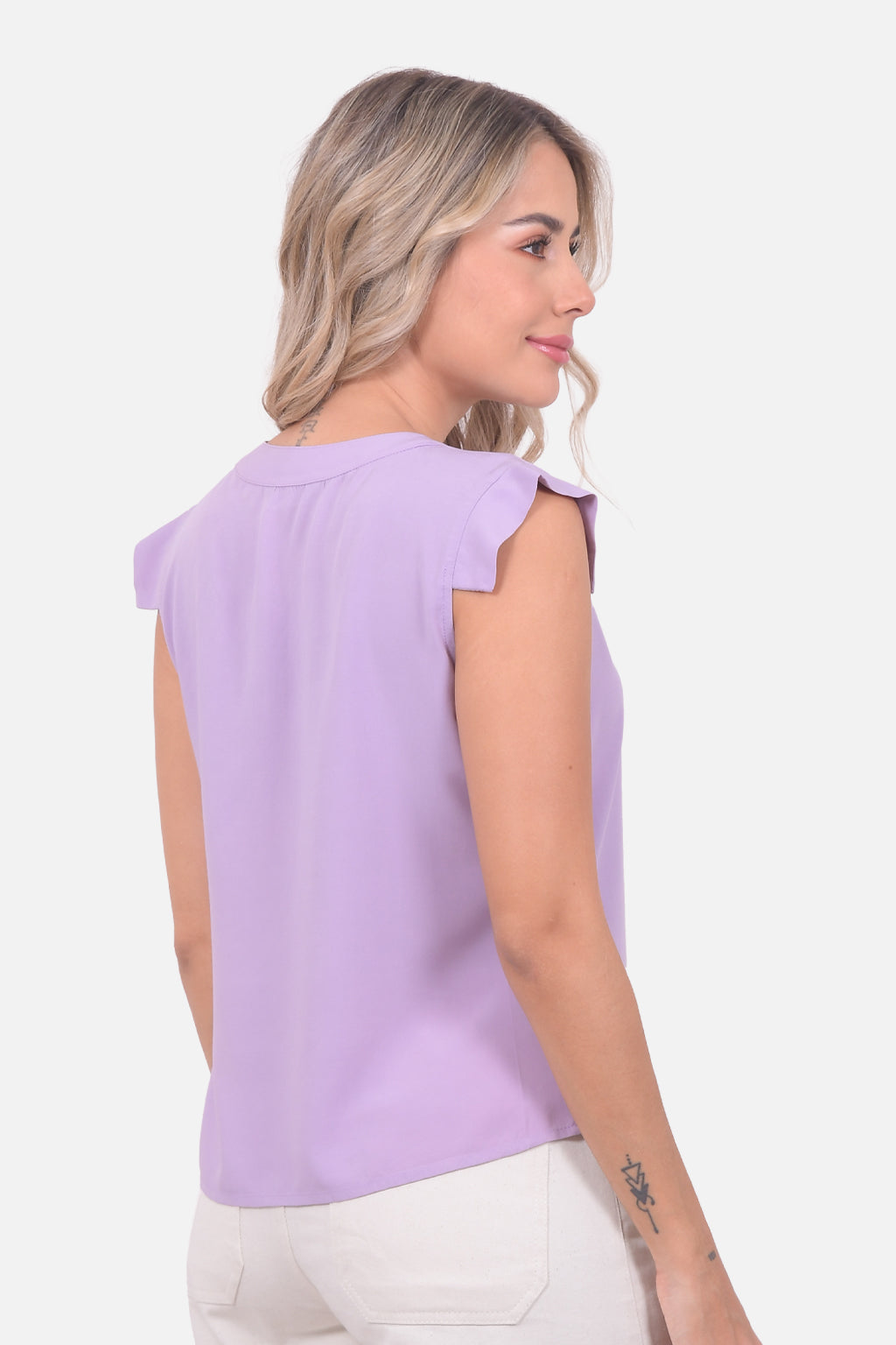 Blusa Zaira Lila Claro