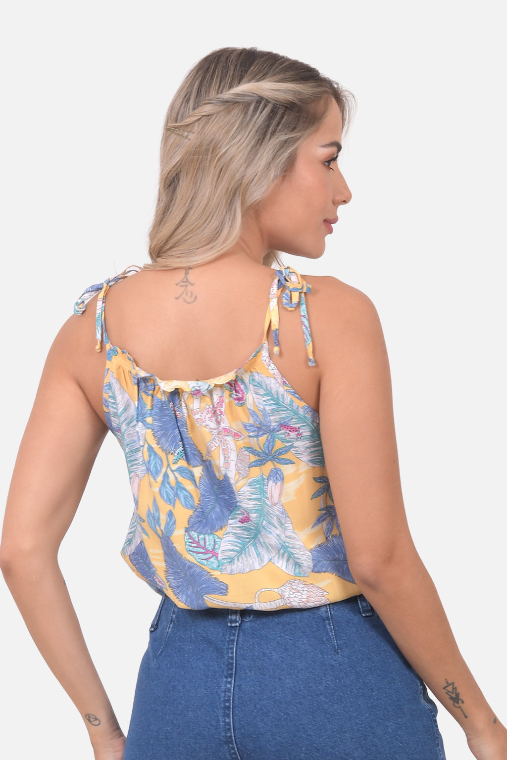 Blusa Lucia Amarilla
