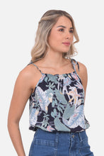 Cargar imagen en el visor de la galería, Blusa Lucia Azul Navy
