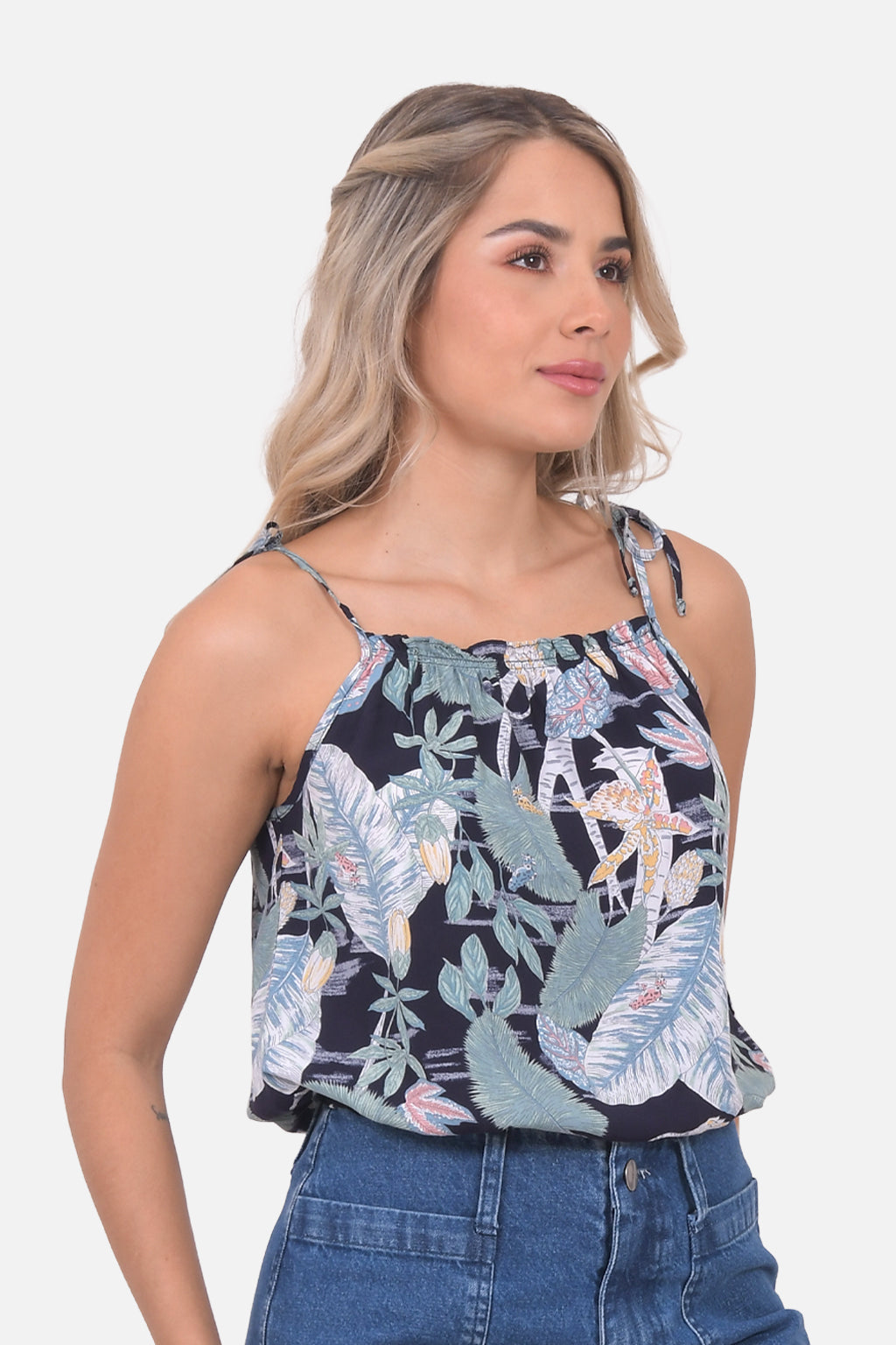 Blusa Lucia Azul Navy