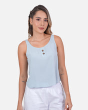 Cargar imagen en el visor de la galería, Blusa Benilde Agua
