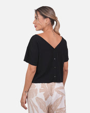 Cargar imagen en el visor de la galería, Blusa Mariana Negra
